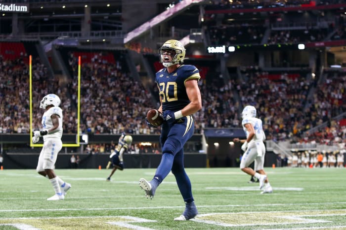 Georgia Tech Tight End Dylan Leonard